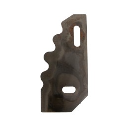 Coltello sinistro per carromiscelatore 189x90x5mm adattabile a Sgariboldi, Giglioli, Storti