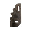 Coltello sinistro per carromiscelatore 189x90x5mm adattabile a Sgariboldi, Giglioli, Storti