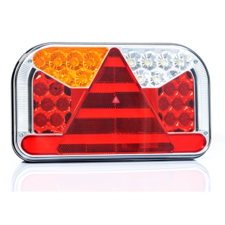 Fanale posteriore sinistro LED 12-36V 240x55x140mm