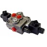 Distributore walvoil modello sd5 a 2 sezioni doppio effetto 40 litri