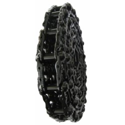 Catena passo 140mm da 37 maglie boccola da 41mm adattabile al riferimento originale CNH 5193480 e Berco FT3141/37