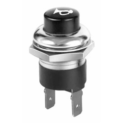 Interruttore a pulsante per avvisatore acustico da 12-24V