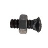 Bullone testa ovale M10x30 con dado