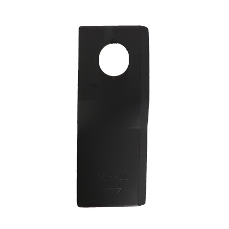 Coltello sinistro piegato 127x48x4mm posizione 3 adattabile a Taarup 56110900