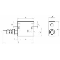 Valvola di sequenza da 3/8"