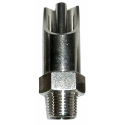 Abbeveratoio suini acciaio e ottone Ã˜ 25mm filetto M1/2"