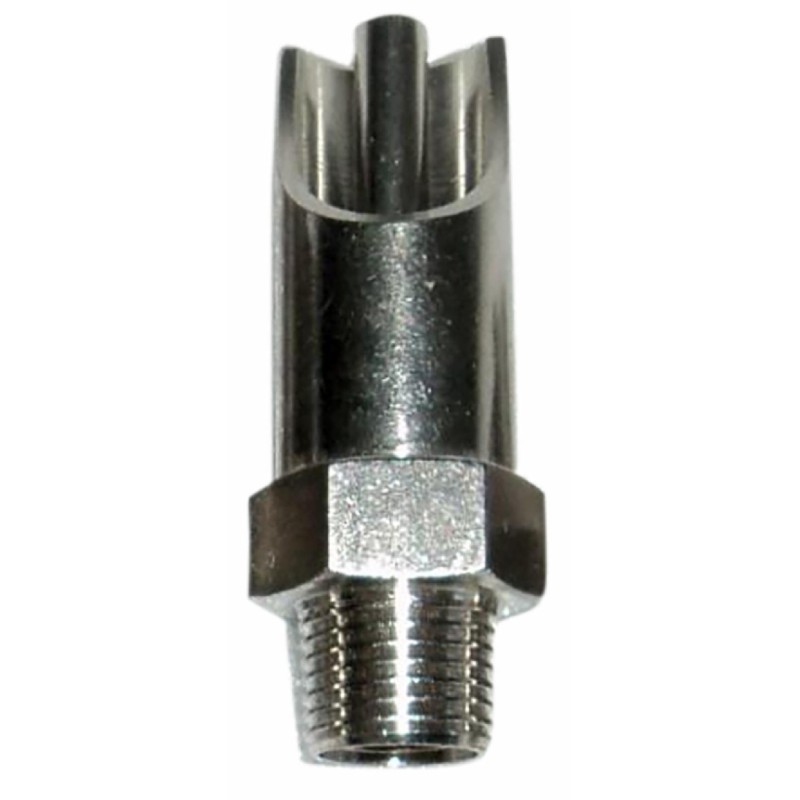 Abbeveratoio suini acciaio e ottone Ã˜ 25mm filetto M1/2"