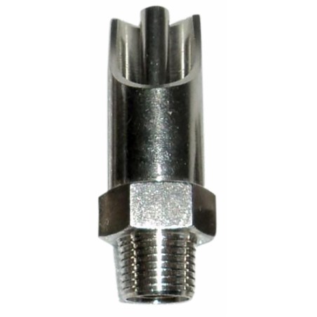 Abbeveratoio suini acciaio e ottone Ã˜ 25mm filetto M1/2"
