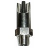 Abbeveratoio suini acciaio e ottone Ã˜ 25mm filetto M1/2"