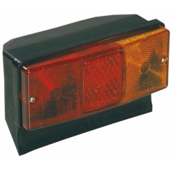 Fanale posteriore alogeno sinistro 160x67mm 4 funzioni luminose