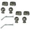 Kit chiocciole a piÃ¹ sfere per rimorchio Ã˜ 78mm
