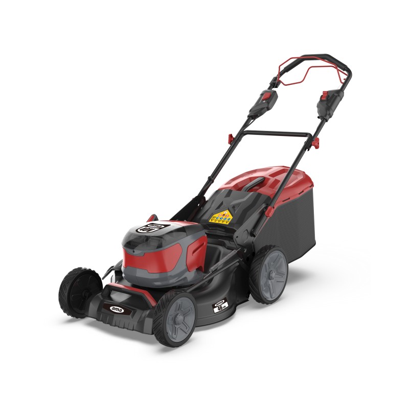 Rasaerba a trazione Ama Freemow a batteria 40V superficie massima 1000mq taglio 46cm