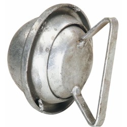 Tappo maschio zincato Ã˜ 100mm