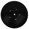 Disco frangizolle per aratro con Ã¸ 610mm spessore 6mm e foro centrale di 26mm
