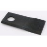 Coltello sinistro piegato 120x48x4mm con foro Ã˜ 21mm adattabile a Pottinger 434975, Niemeyer 570448, Welger 434975
