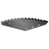 Coltello per carromiscelatore 550x270mm adattabile a Italmix, Storti e Unifast