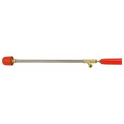 Lance a manopola da 300mm con corpo in ottone e canna in acciaio inox