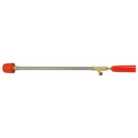 Lance a manopola da 300mm con corpo in ottone e canna in acciaio inox