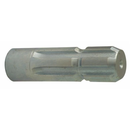 Perno scanalato con profilo esterno 1"3/8 21 scanalature e lunghezza 120mm