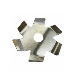 Disco decespugliatore antiavvolgimento proteggitestina