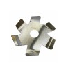 Disco decespugliatore antiavvolgimento proteggitestina