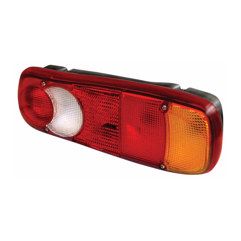 Fanale posteriore alogeno dx-sx 350x133mm 7 funzioni luminose