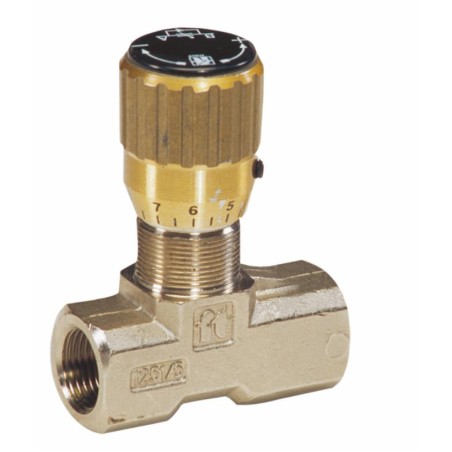 Regolatore di flusso bidirezionale da 3/8" in ottone