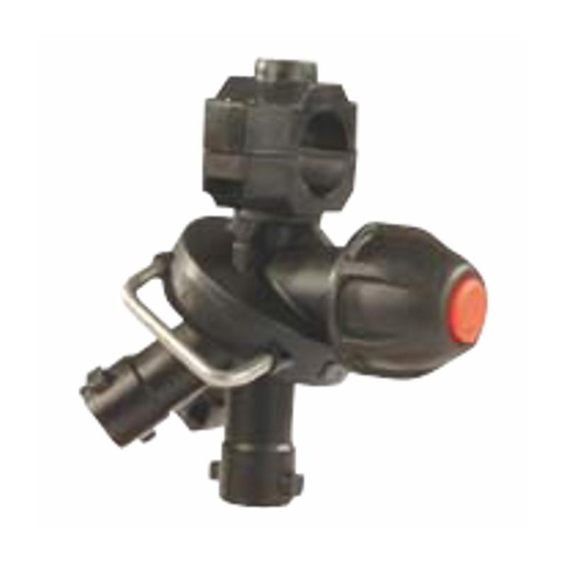 Getto per diserbo a 3 vie con antigoccia a membrana con attacco rapido