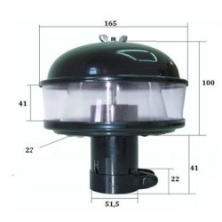 Prefiltro a ciclone adattabile Massey Ferguson 1687562M1
