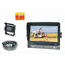 Kit videocamera di retromarcia per trattori con monitor LCD 7"