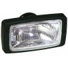 Proiettore anteriore 184x102mm con cornice e 3 funzioni luce