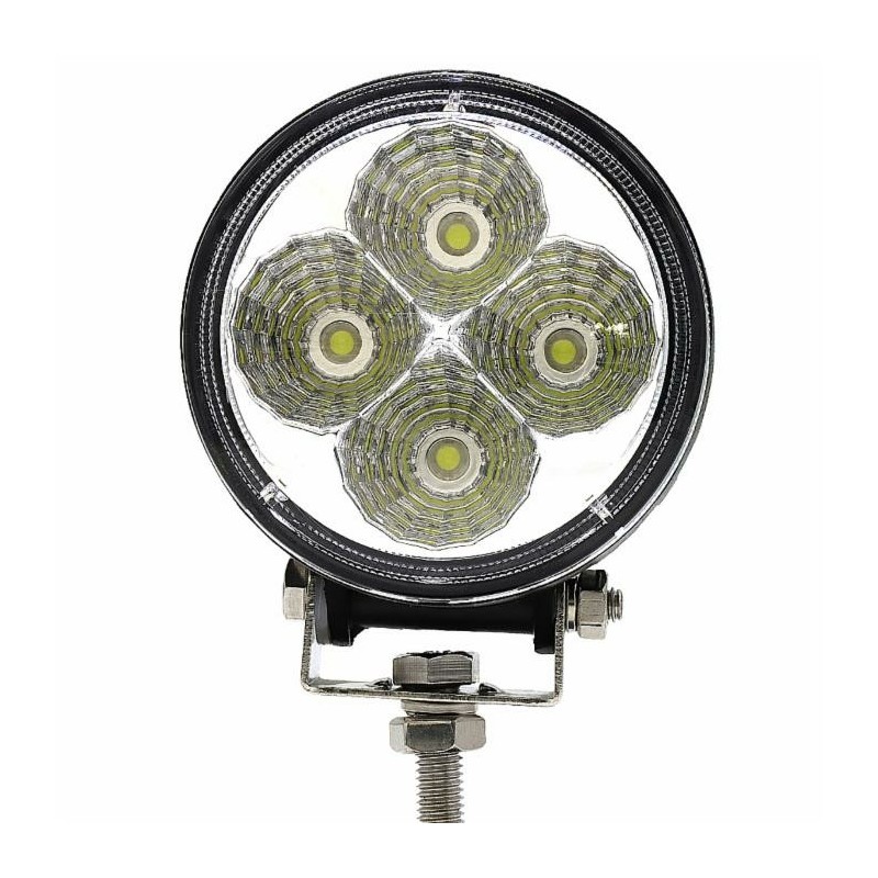 Faro da lavoro 4 LED Epistar a largo raggio freddo 12W IP67