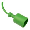 Tappo per innesto rapido verde maschio da M1/2"