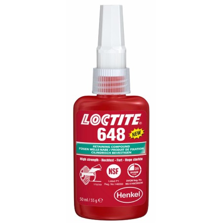 LoctiteÂ® 648 fissa boccole/bronzine 50ml
