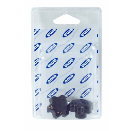 Volantino 6 lobi femmina Ã˜ 50mm filetto M6
