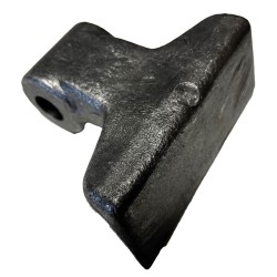 Mazza trincia 137x95mm attacco 52mm e foro 19,5mm