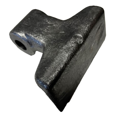 Mazza trincia 137x95mm attacco 52mm e foro 19,5mm