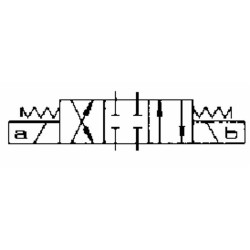 Elettrovalvola cetop 3 circuito standard 12VDC