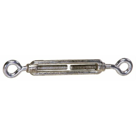 Tenditore a due occhi in acciaio con Ã˜ filetto 1/2" l minima = 228mm