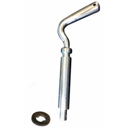 Chiavistello a 2 scanalature Ã¸18mm