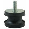 Supporto antivibrante sgolato 40x30 - maschio/femmina