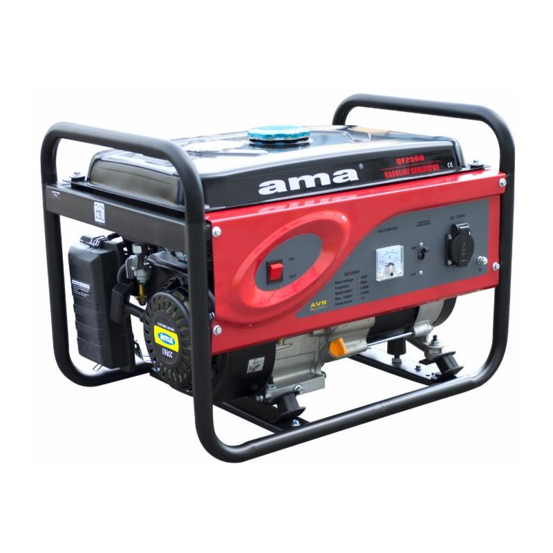 Generatore a benzina Ama monofase con AVR da 196cc 2,8kW