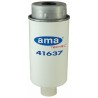 Golfaro femmina in acciaio C15E con filetto M8 Ã˜ esterno 36mm