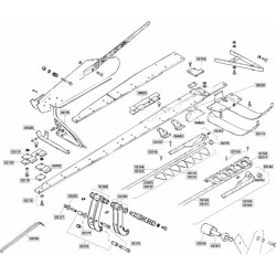 Protezione adattabile a cardani Walterscheid serie 2000-2100 e lunghezza 1000mm