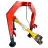 Terzo punto meccanico Basic II categoria completo filetto M30x3 580-830mm adattabile a Fiat e Landini