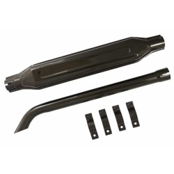 Asse porta dischi frangizolle di 2000mm sezione 32x32mm