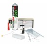 Bussola scanalata con profilo interno 28x25x15mm e lunghezza 60mm