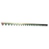 Maniglia di fissaggio zincata per rimorchi lunga 163mm Ã˜ perno 18mm