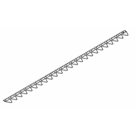 Tenditore filettato M36x3 con manicotto lunghezza 460mm
