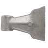 Coltello a Y lunghezza 130mm altezza 40mm e foro con Ã˜ 16,5mm